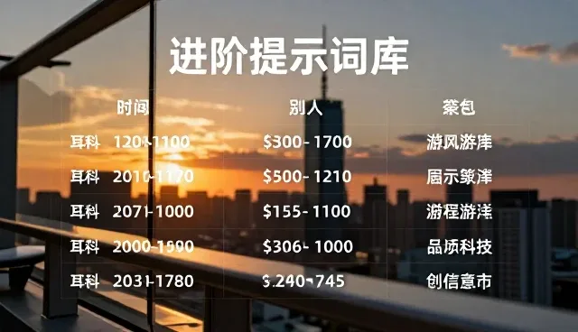 内容创作如何借助进阶提示词库提升精准度