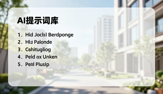 买车建议提示词使用技巧与内容优化建议